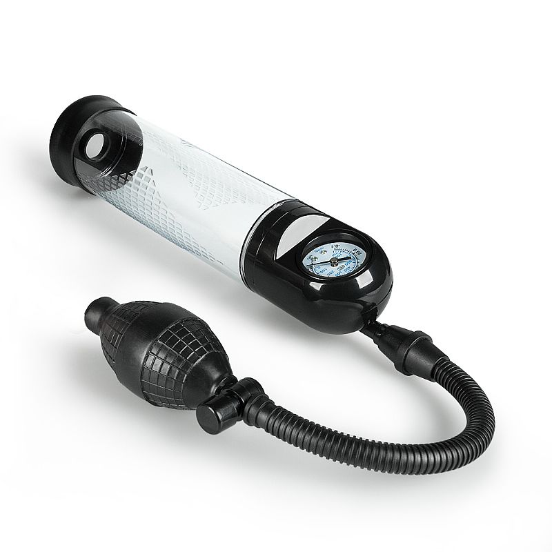 Bomba Peniana de Sucção Manual com Pera de Bombeamento Manômetro - SI Bomba Peniana | 20 x 6,4 cm - 2