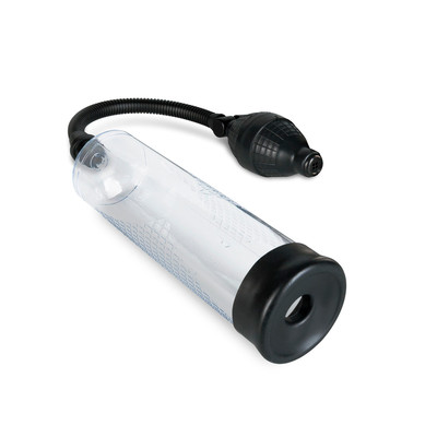 Foto 2 do produto Bomba Peniana de Sucção Manual com Pera de Bombeamento - Penis Pump | 21 x 5,5 cm