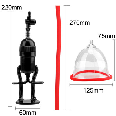 Foto 4 do produto Sugador de Seios e Mamilos em Plástico Rígido - Luv Pump