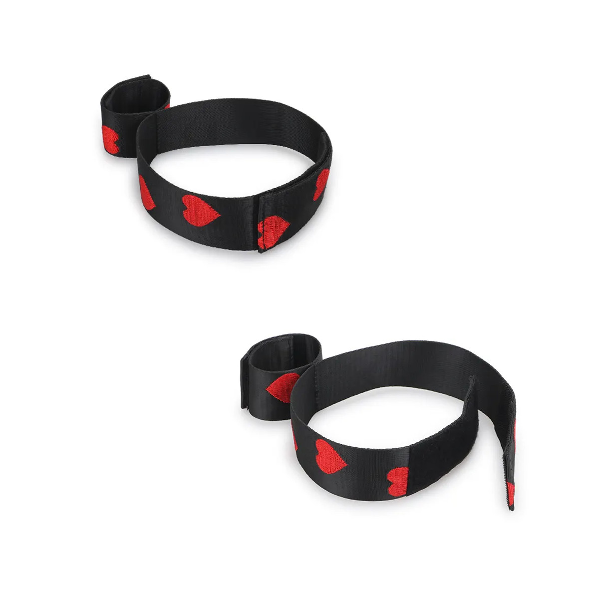 Kit Bondage com Algemas, Prendedor de Perna e Tornozeleiras com Detalhes de Coração com 10 peças - Bondage Kits I Would Give It All To Not Be Sleep Alone - 2