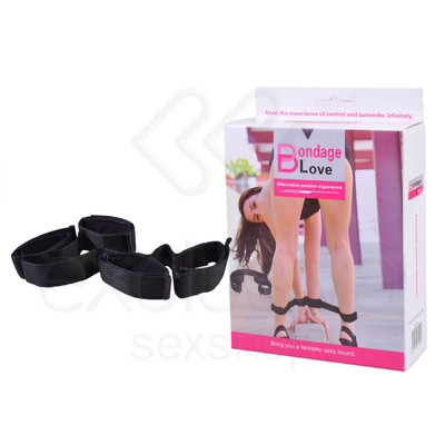 Bondage Love - Algemas para Pulso e Tornozelo