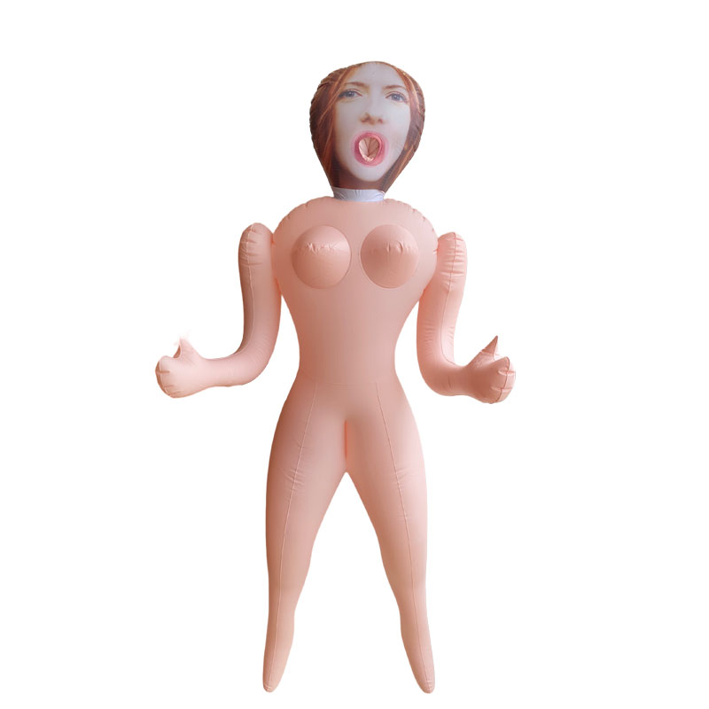 Boneca Inflável com 2 Orifícios Penetráveis em TPE, Bullet Multivelocidade e Gemido - 2