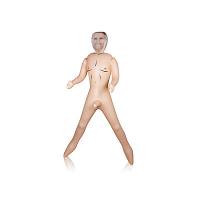 Boneco Inflável com Pênis Ereto em PVC - Massive Man Colin F