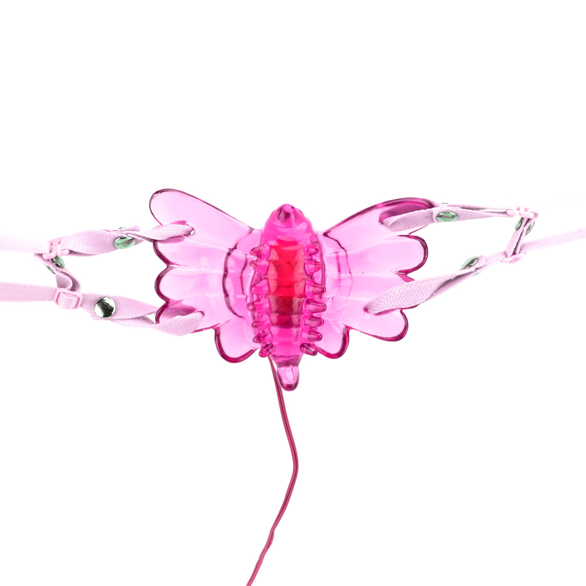 Estimulador Feminino em Forma de Borboleta com Vibração Multivelocidade e Cinta Elástica - Borboleta Mágica | Disponível em 3 Cores - 9