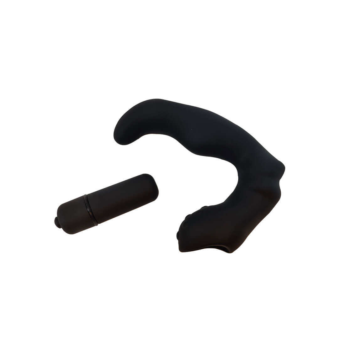 Boss Silicon Arms - Vibrador Massageador de Próstata e Períneo em Silicone e Cápsula Vibratória - 10,2 x 2,7 cm - 3