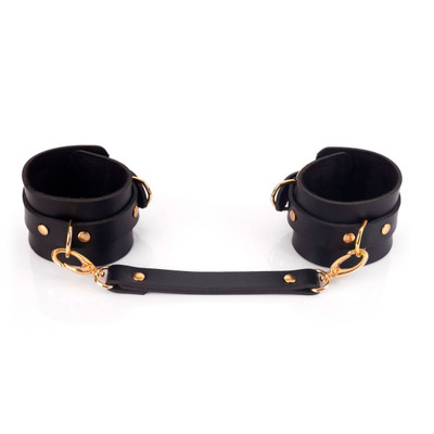 Foto 2 do produto Bracelete Vip Gold em Couro com Tira Ajustável - New Star Couros
