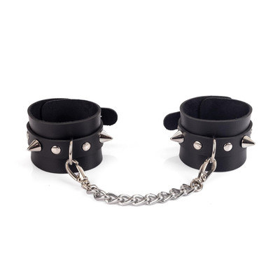 Foto 2 do produto Braceletes Hard em Couro Montana com Rebites e Spike - New Star Couros
