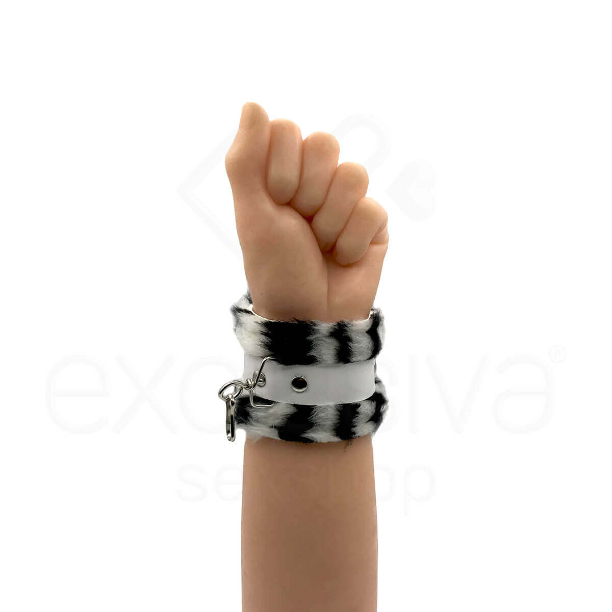 Algemas Feitas em Pelúcia com Fivelas Ajustáveis - Brasil Fetiche | Disponível em 8 Cores - 20