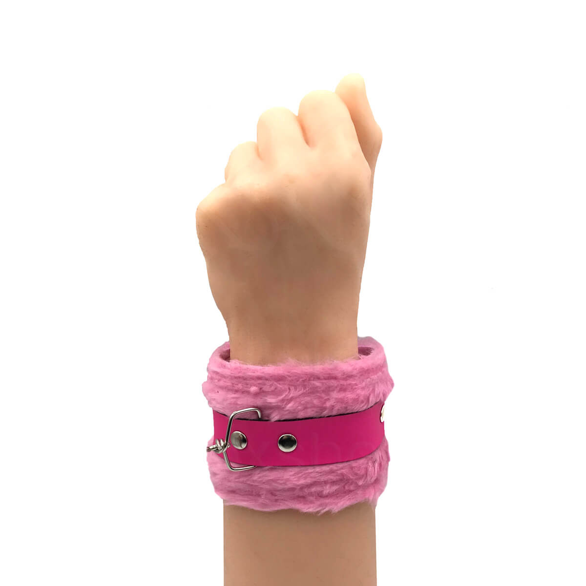 Algemas Feitas em Pelúcia com Fivelas Ajustáveis - Brasil Fetiche | Disponível em 8 Cores - 11