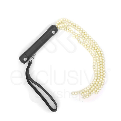 Foto 9 do produto Chicote Luxo com Tiras de Pérolas - Brasil Fetiche | Disponível em 6 Cores