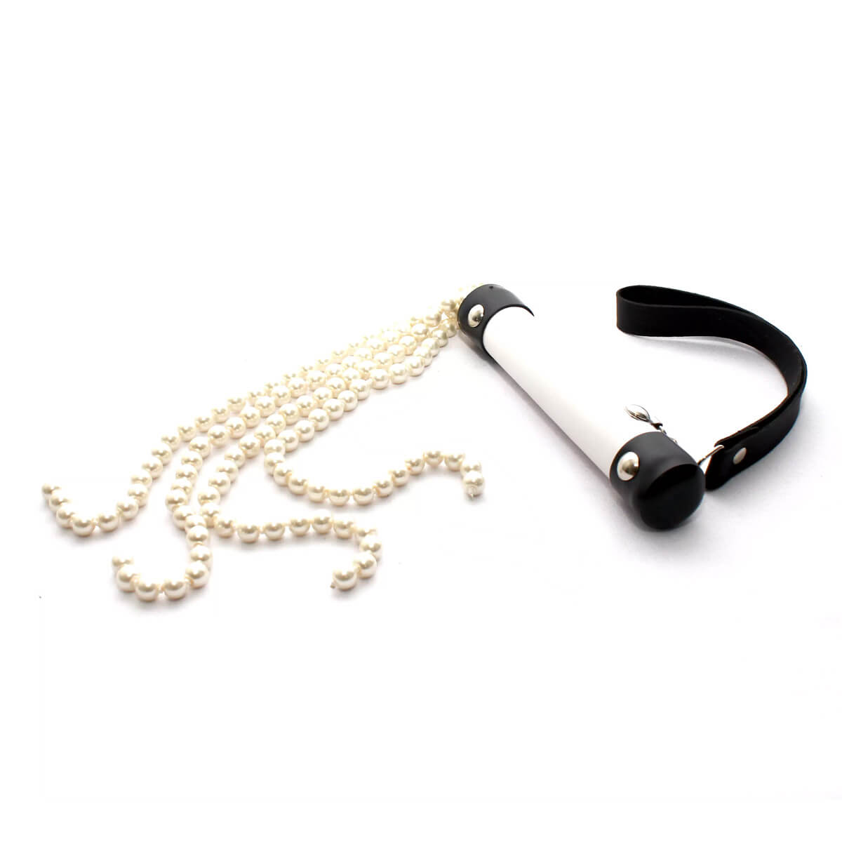 Chicote Luxo com Tiras de Pérolas - Brasil Fetiche | Disponível em 6 Cores - 5