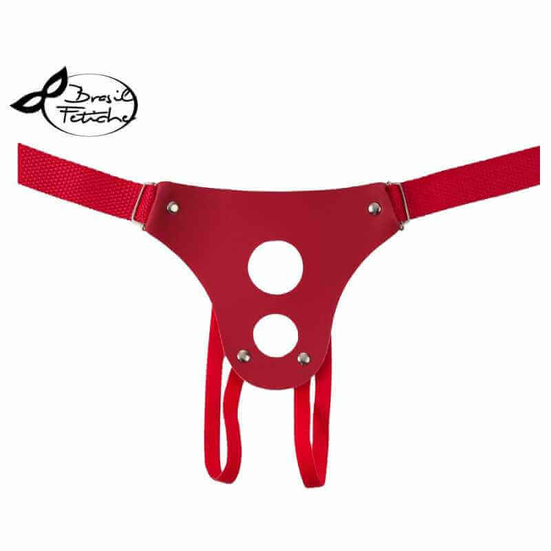 Cinta Peniana com Furo Duplo e Alças Ajustável - Brasil Fetiche | Veste até o Plus Size | Disponível em 2 Cores - 2
