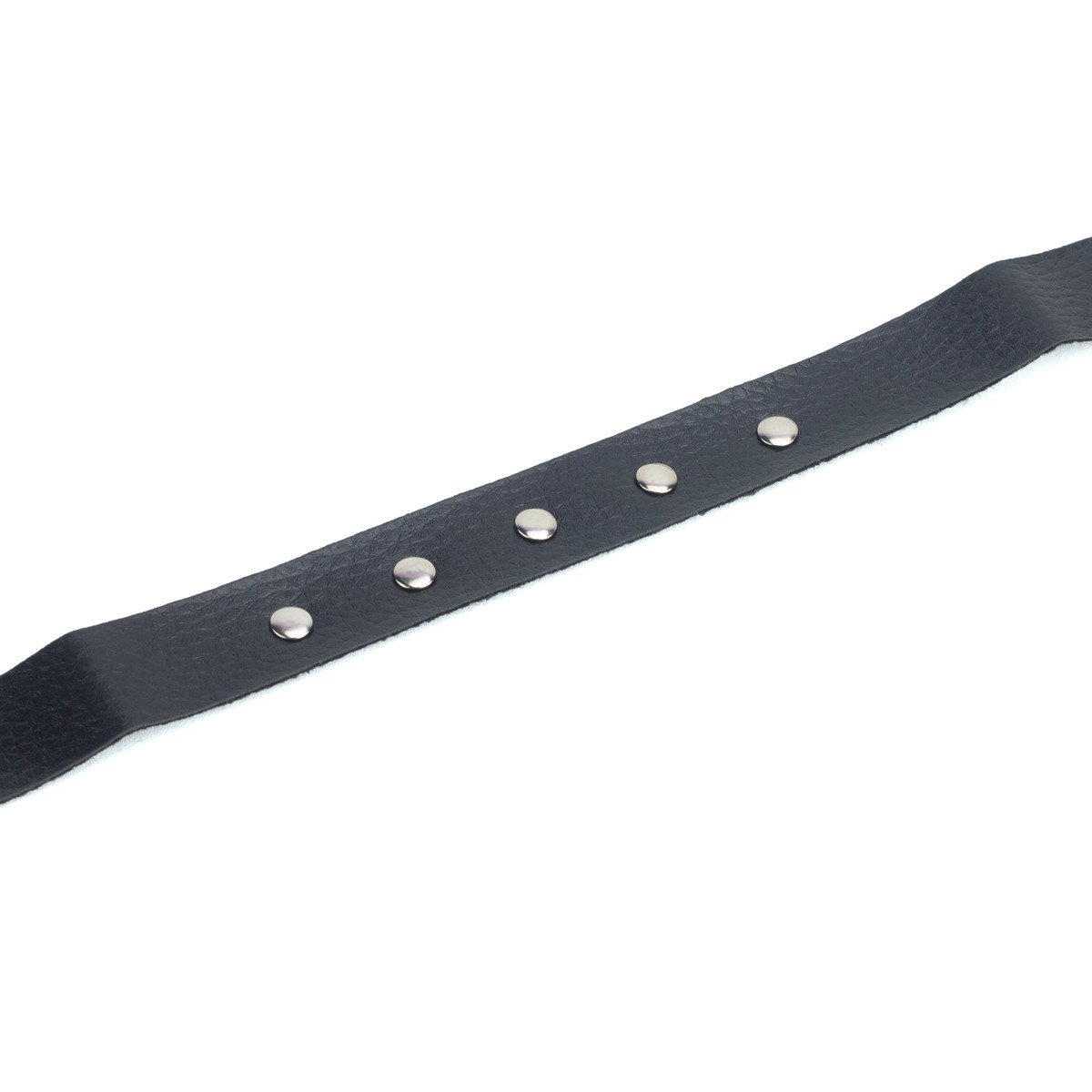 Choker em Couro Sintético com Detalhes e Fivela Ajustável - Brasil Fetiche - 3