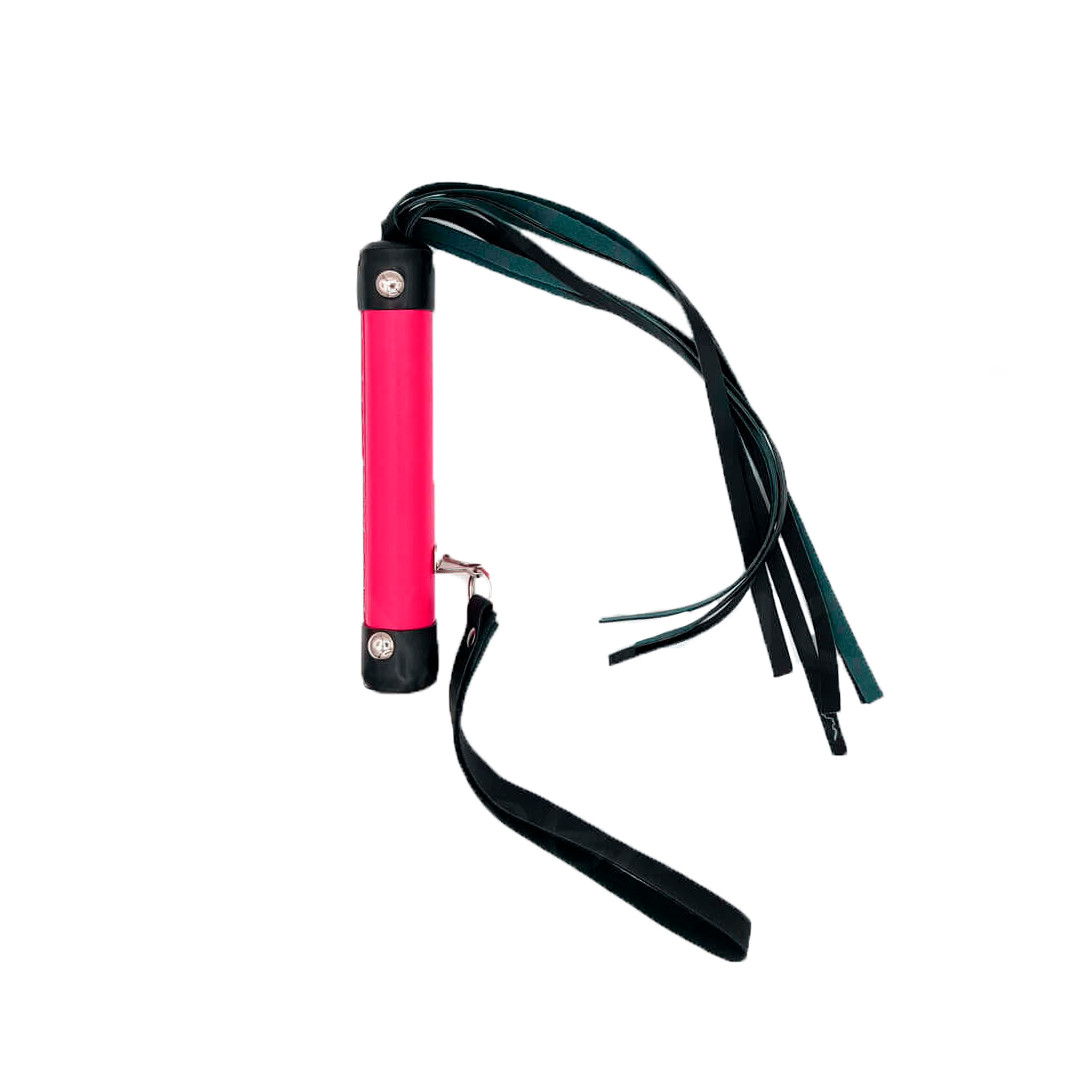 Kit Luxo com Chicote e Máscara - Brasil Fetiche | Disponível em 6 Cores - 3