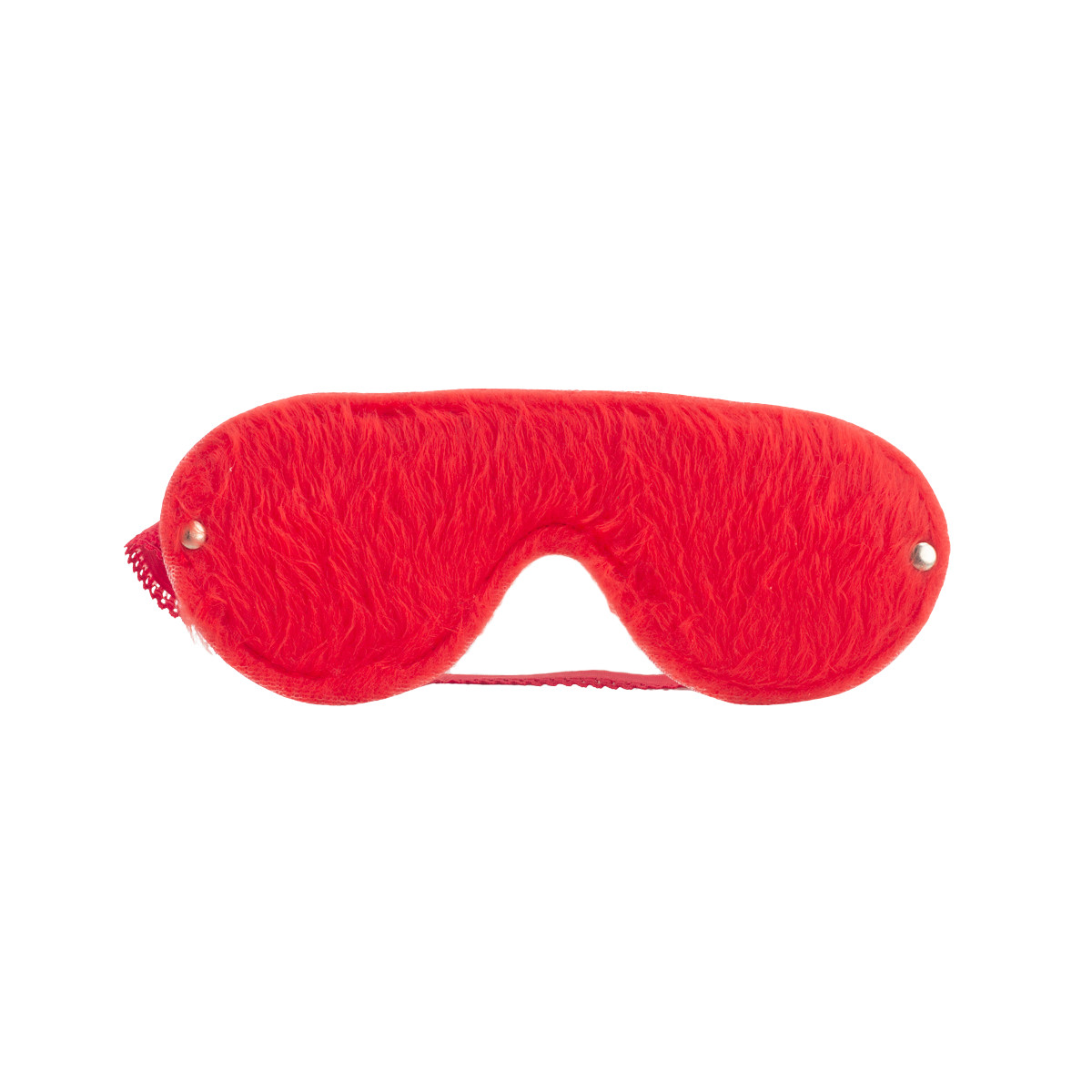 Kit Luxo com Chicote e Venda em Pelúcia - Brasil Fetiche | Cor: Vermelho - 2