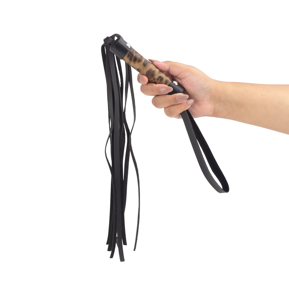 Kit Luxo com Chicote e Venda em Pelúcia - Brasil Fetiche | Cor: Onça - 7