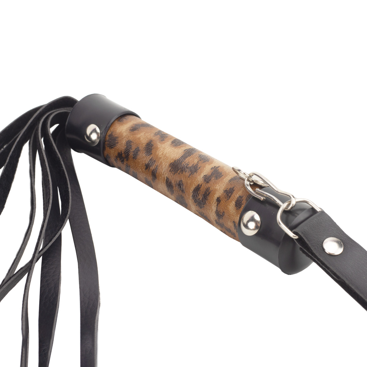 Kit Luxo com Chicote e Venda em Pelúcia - Brasil Fetiche | Cor: Onça - 5