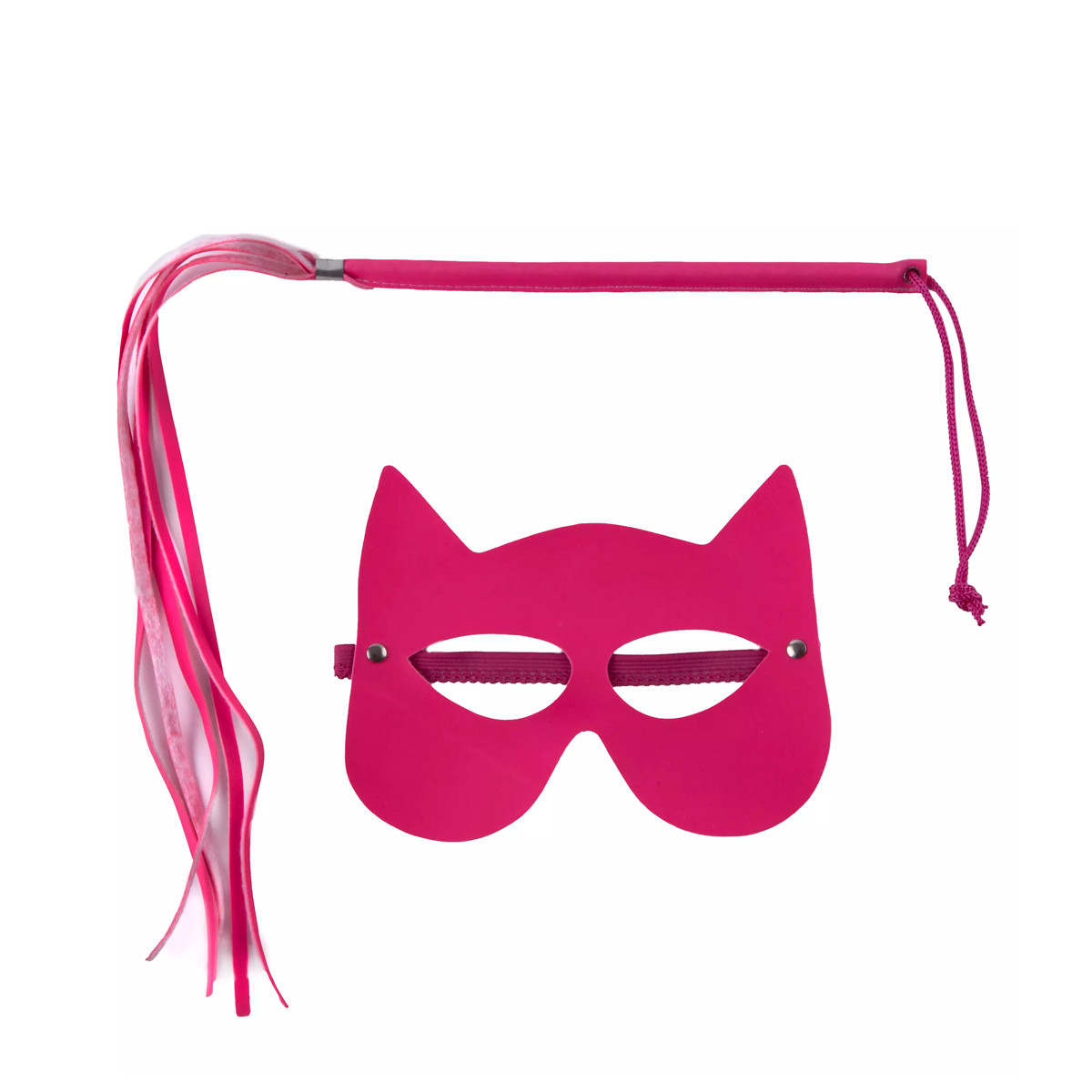 Kit Mulher Gato com Chicote e Máscara | Brasil Fetiche | Disponível em 5 Cores - 2