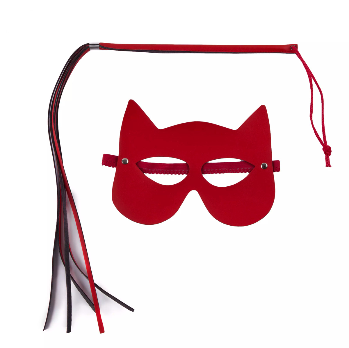 Kit Mulher Gato com Chicote e Máscara | Brasil Fetiche | Disponível em 5 Cores - 3