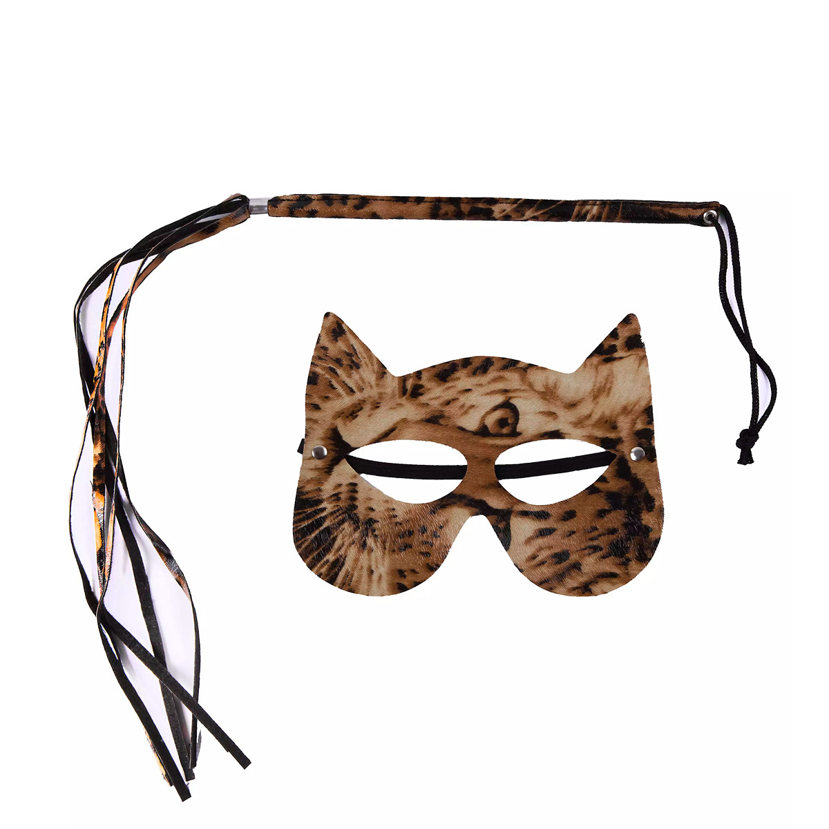 Kit Mulher Gato com Chicote e Máscara | Brasil Fetiche | Disponível em 5 Cores - 4