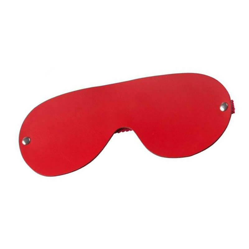 Kit Sadomasoquismo com Algema e Venda em Couro Sintético - Brasil Fetiche | Disponível em 6 Cores - 5