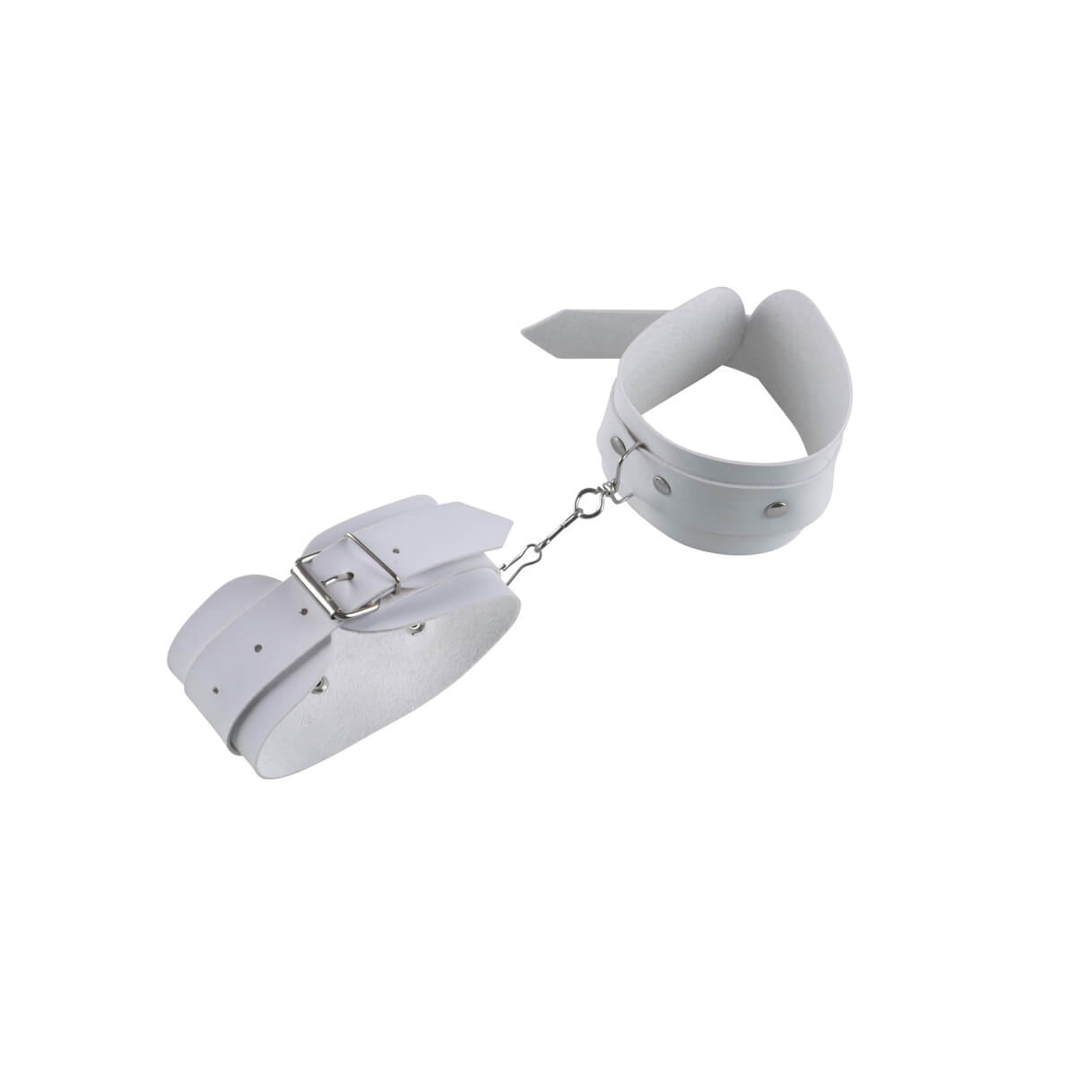 Kit Sadomasoquismo com Algema e Venda em Couro Sintético - Brasil Fetiche | Disponível em 6 Cores - 14