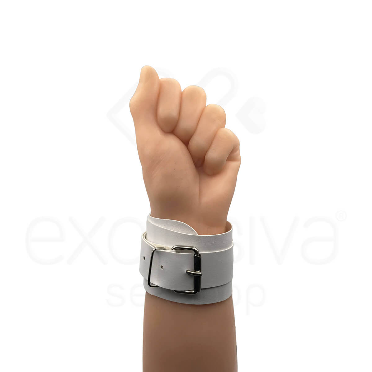 Kit Sadomasoquismo com Algema e Venda em Couro Sintético - Brasil Fetiche | Disponível em 6 Cores - 13