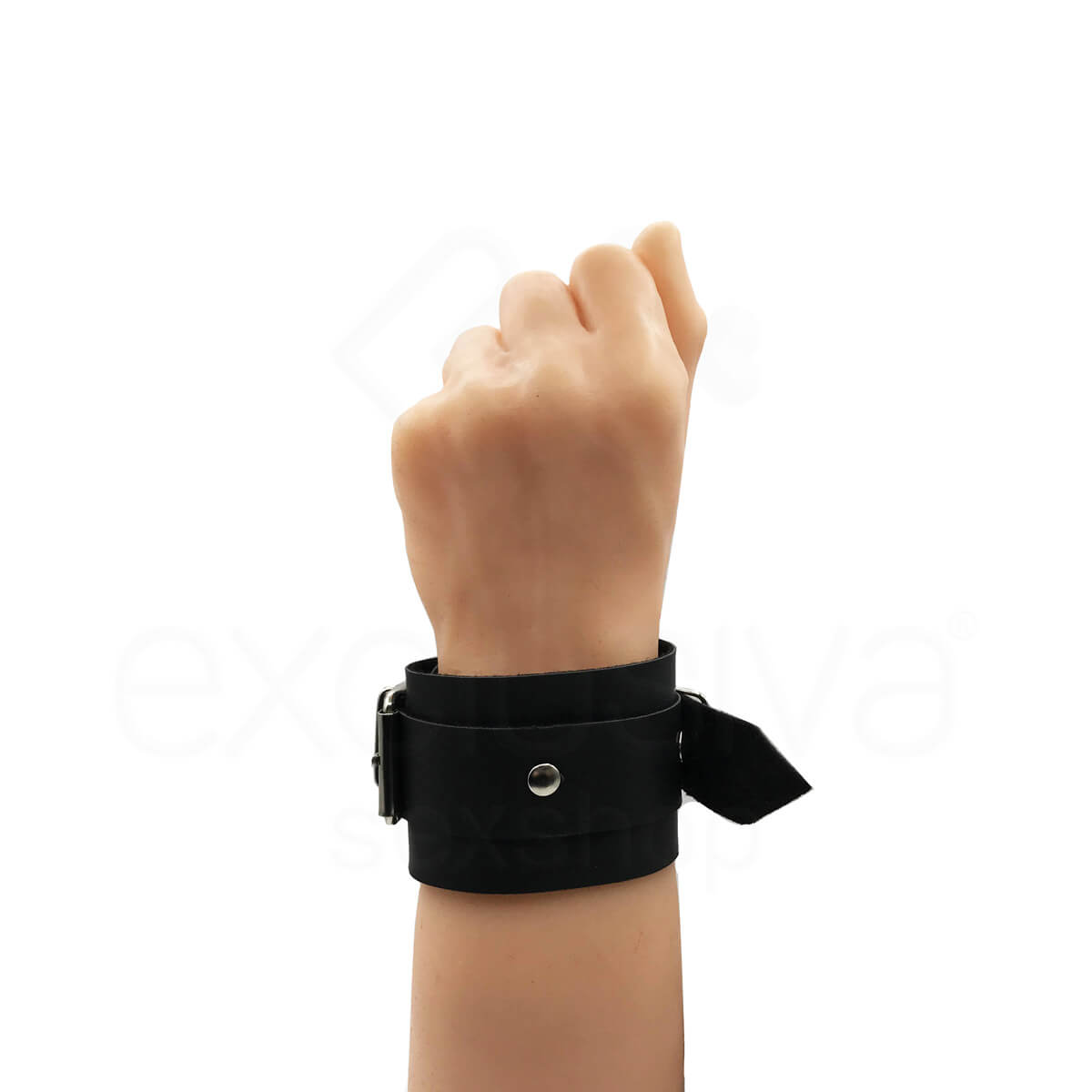 Kit Sadomasoquismo com Algema e Venda em Couro Sintético - Brasil Fetiche | Disponível em 6 Cores - 22