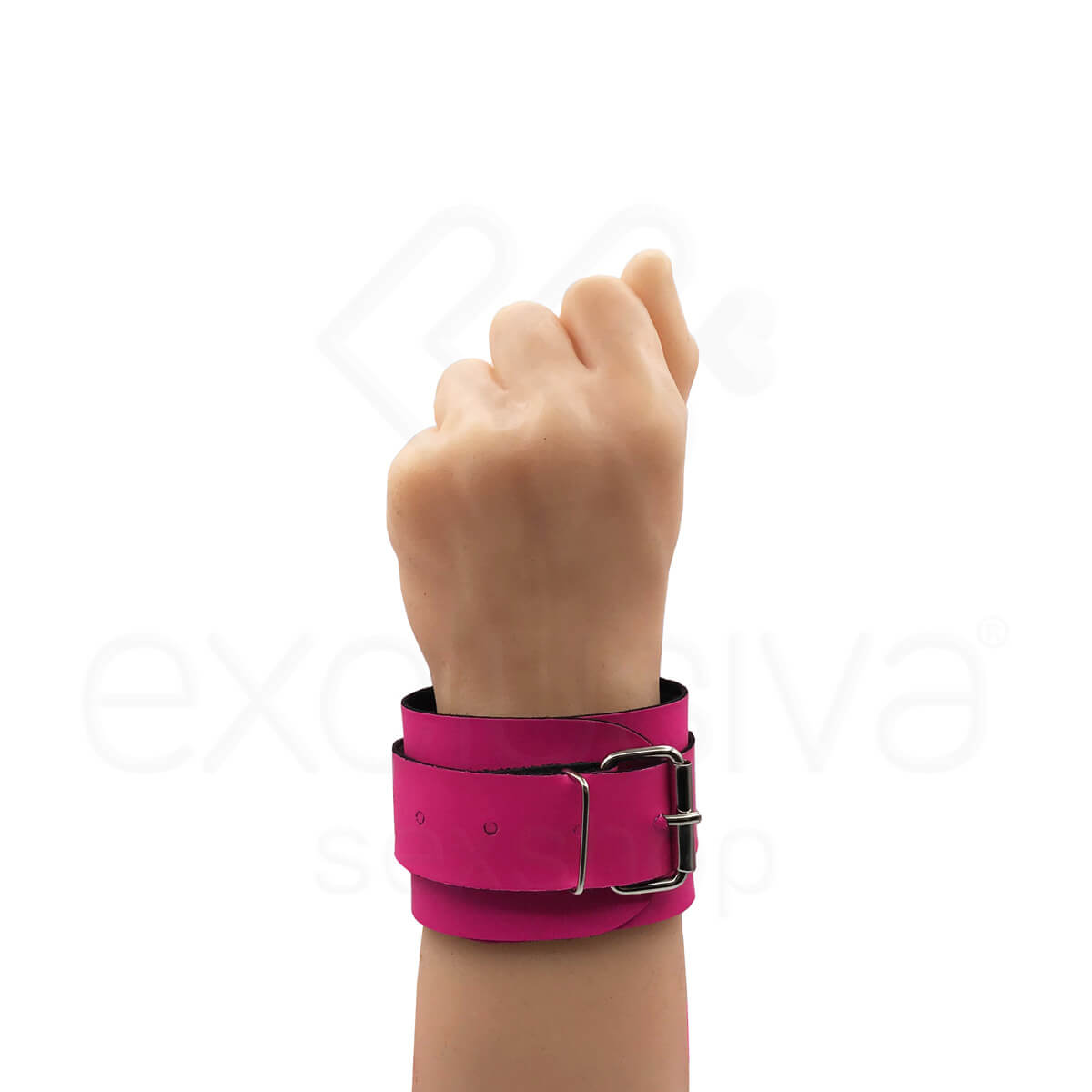 Kit Sadomasoquismo com Algema e Venda em Couro Sintético - Brasil Fetiche | Disponível em 6 Cores - 27