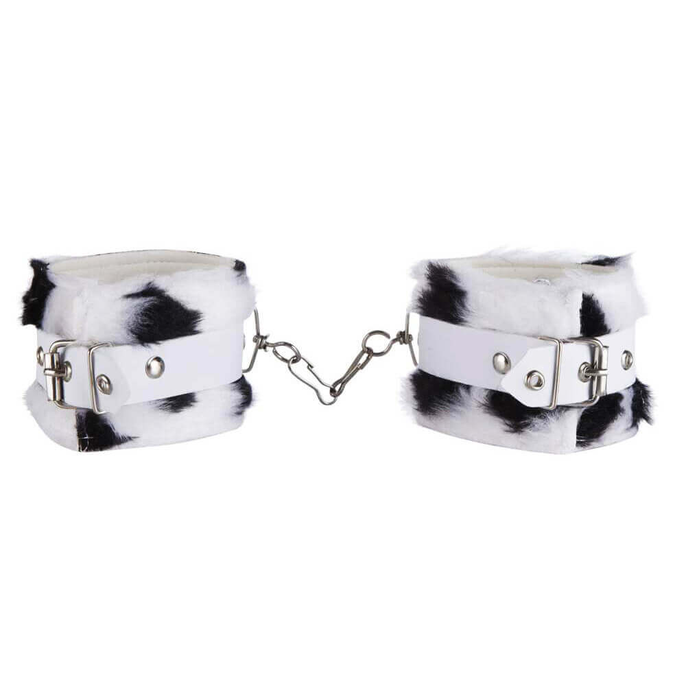 Kit Sadomasoquismo com Algema e Venda em Pelúcia - Brasil Fetiche | Disponível em 8 Cores - 34