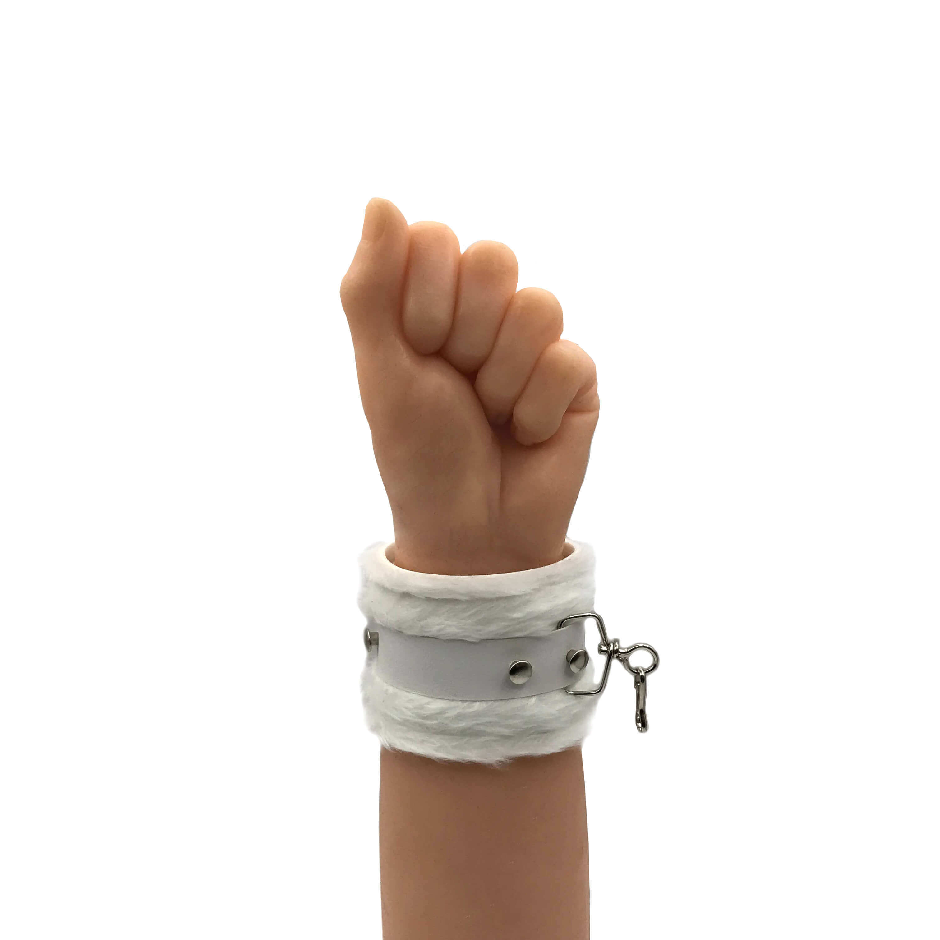 Kit Sadomasoquismo com Algema e Venda em Pelúcia - Brasil Fetiche | Disponível em 8 Cores - 2