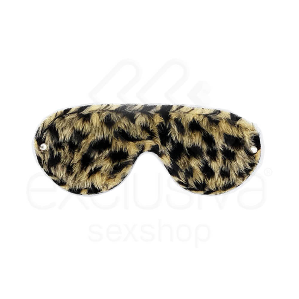 Kit Sadomasoquismo com Algema e Venda em Pelúcia - Brasil Fetiche | Disponível em 8 Cores - 40