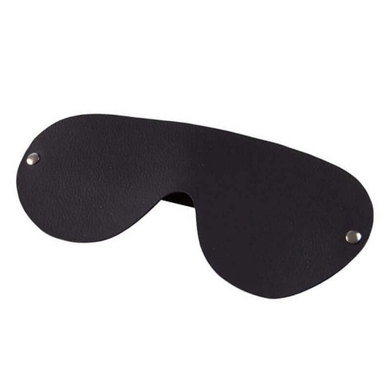 Máscara Arredondada em Couro Sintético com Elástico Ajustável - Brasil Fetiche | Disponível em 6 Cores - 4