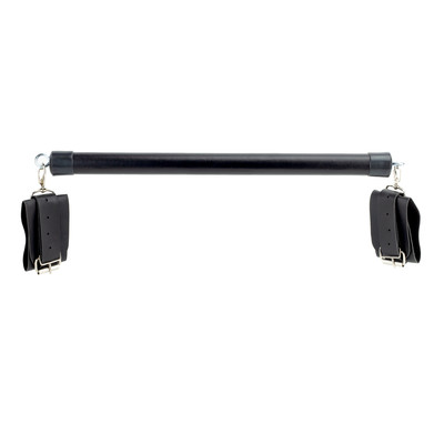 Foto 5 do produto Separador de Braços com Algemas Ajustáveis Feito em Couro Sintético - Brasil Fetiche | 40 cm | Disponível em 2 Cores