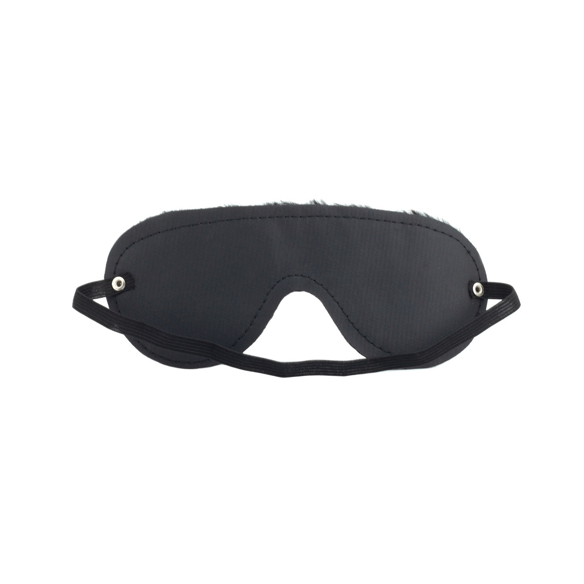 Máscara Para Olhos em Pelúcia - Brasil Fetiche | Tamanho Único | Cor: Preto - 2