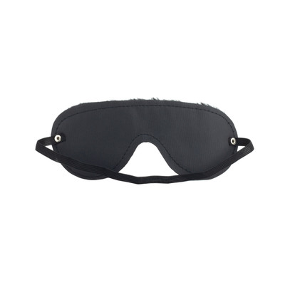 Foto 2 do produto Máscara Para Olhos em Pelúcia - Brasil Fetiche | Tamanho Único | Cor: Preto