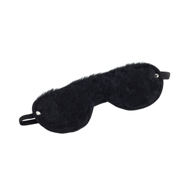 Foto 3 do produto Máscara Para Olhos em Pelúcia - Brasil Fetiche | Tamanho Único | Cor: Preto