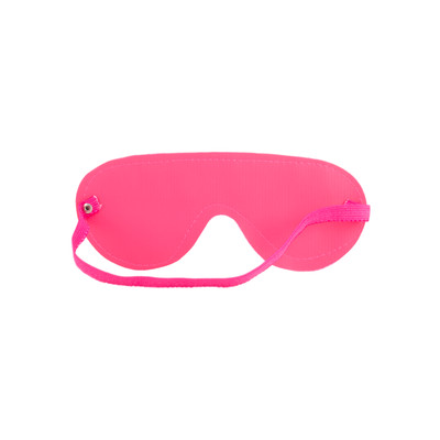 Foto 2 do produto Máscara Para Olhos em Pelúcia - Brasil Fetiche | Tamanho Único | Cor: Rosa