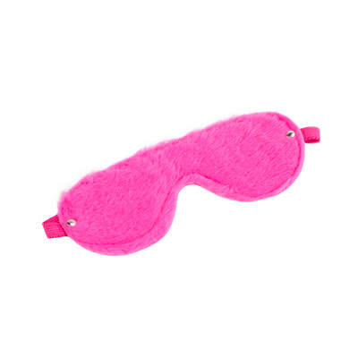 Foto 3 do produto Máscara Para Olhos em Pelúcia - Brasil Fetiche | Tamanho Único | Cor: Rosa