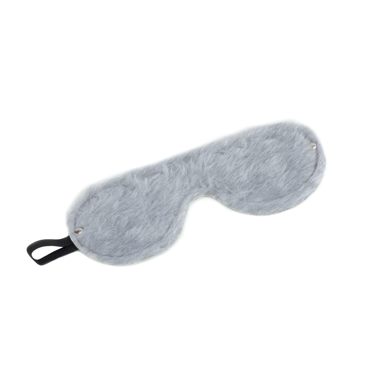 Máscara Para Olhos em Pelúcia - Brasil Fetiche | Tamanho Único | Cor: Cinza - 3