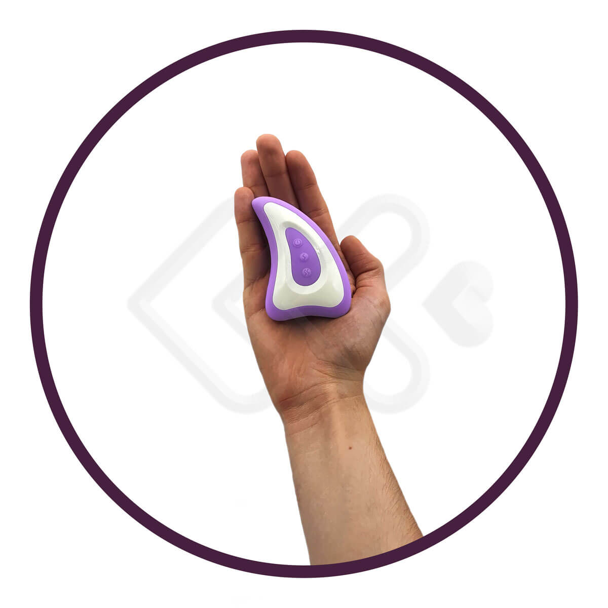 Massageador de Seios em Silicone com Cerdas Estimuladoras e 12 Modos de Vibração - Breast Massager | 9,4 x 5,4 cm - 10