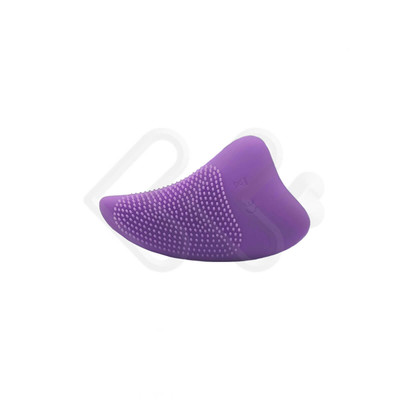 Foto 6 do produto Massageador de Seios em Silicone com Cerdas Estimuladoras e 12 Modos de Vibração - Breast Massager | 9,4 x 5,4 cm