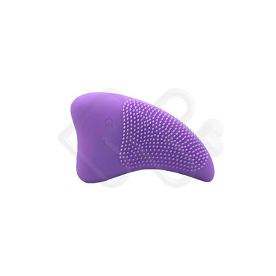 Foto 8 do produto Massageador de Seios em Silicone com Cerdas Estimuladoras e 12 Modos de Vibração - Breast Massager | 9,4 x 5,4 cm