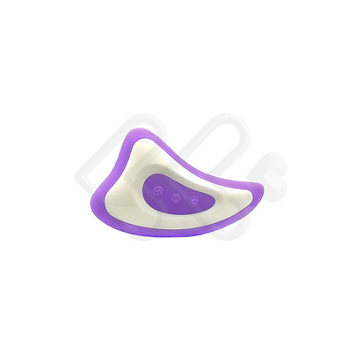 Foto 7 do produto Massageador de Seios em Silicone com Cerdas Estimuladoras e 12 Modos de Vibração - Breast Massager | 9,4 x 5,4 cm