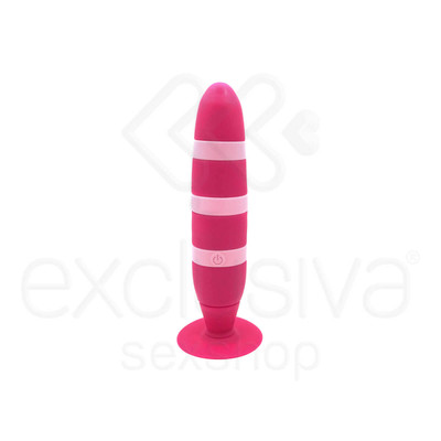 Foto 4 do produto Kit com Vibrador Clássico Recarregável em Silicone com 10 Modos de Vibração + 3 Acessórios para Base - Breathless Orgasm - 15,3 x 4,2 cm | Cor: Rosa