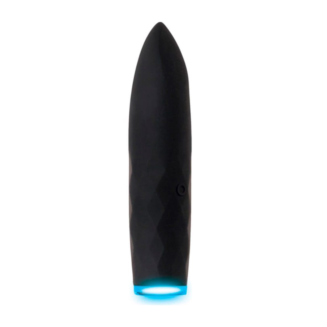 Bullet com 7 Vibrações Potentes, Led e Carregamento Via USB - Evolved On The Spot | 9,1 x 2,1 cm - 2