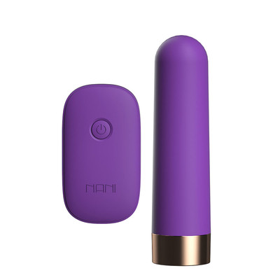 Bullet em ABS com 10 Modos de Vibrações, Controle Remoto Sem Fio e Recarregável - YouVibe Milly Vibrator | 8 x 2 cm | Disponível em 3 Cores