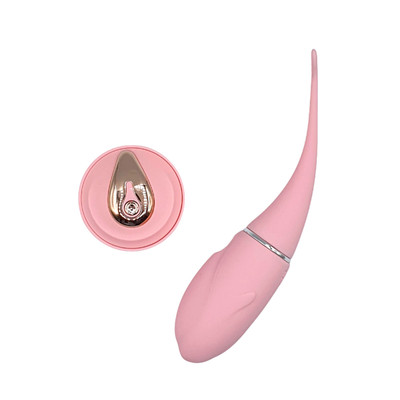 Foto 4 do produto Bullet em ABS Recarregável, Revestido em Silicone com 10 Modos de Vibrações e Controle Remoto Sem Fio - Dolphin Vibrator | Disponível em 3 Cores