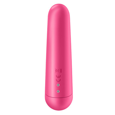 Foto 4 do produto Bullet Clitoriano Recarregável com 12 Programações de Vibrações Fortes e à Prova D'Água - Satisfyer Ultra Power Bullet 3 | 9 x 2,2 cm
