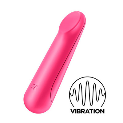 Foto 2 do produto Bullet Clitoriano Recarregável com 12 Programações de Vibrações Fortes e à Prova D'Água - Satisfyer Ultra Power Bullet 3 | 9 x 2,2 cm